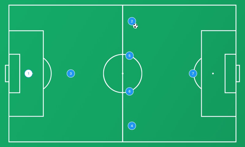 Con balón: 1-4-1